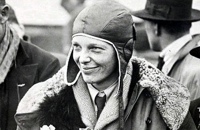 La aviadora Amelia Earhart