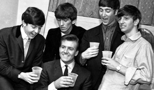 Billy J. Kramer con Los Beatles, en 1963