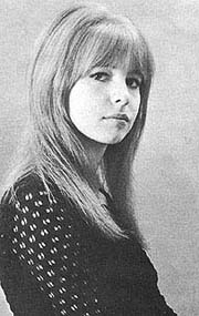 Jane Asher en 1964 - 1965.