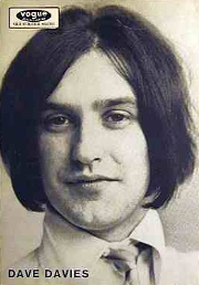 Dave Davies (Kinks), en 1966.