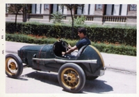 Emilio de Villota en su Amilcar (1966)